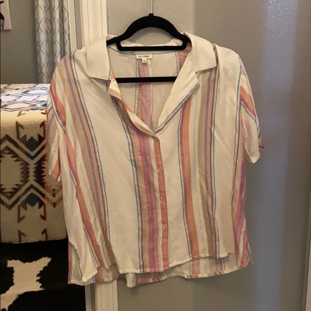 En Creme Blouse